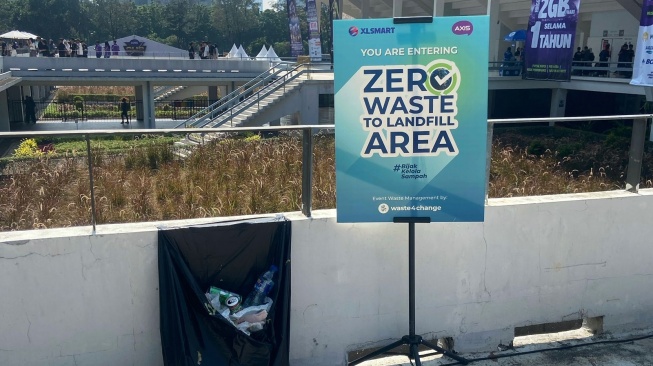 XLSMART Sukses Terapkan Zero Waste di AXIS Nation Cup 2025