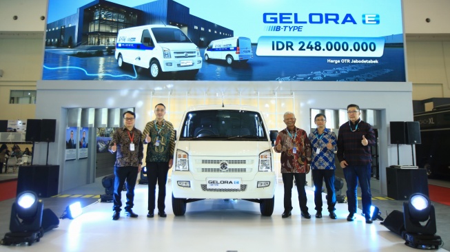 DFSK Gelora E Jadi Bintang Utama PT Sokonindo Aitomobile di GJAW 2025. (Foto: DFSK)