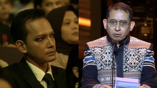 Vokal Kritik Pemerintah, Ekspresi Fedi Nuril saat Fadli Zon Berpidato di FFI 2025 Viral