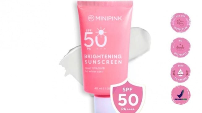Sunscreen Murah yang Sudah BPOM untuk Ibu Rumah Tangga. (Shopee)