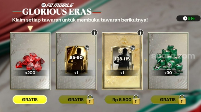 17 Kode Redeem FC Moblle 24 November 2025, Segera Dapatkan Pemain OVR 115 Cuma-Cuma