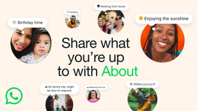 WhatsApp Hidupkan Kembali Fitur About, Mirip Instagram Notes