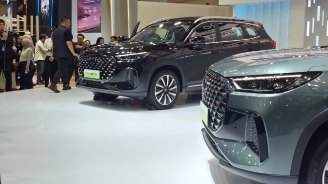 Chery Sales Indonesia Hadirkan Dua Varian Baru untuk Tiggo 8 CSH. (Foto: SUARA.COM/Manuel Jeghesta)