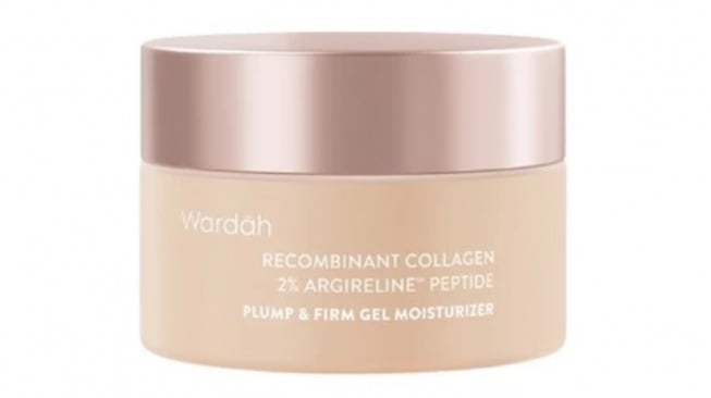 Wardah Plump & Firm Recombinant Collagen + 2% Argireline Peptide Gel Moisturizer (Dok. Shopee)