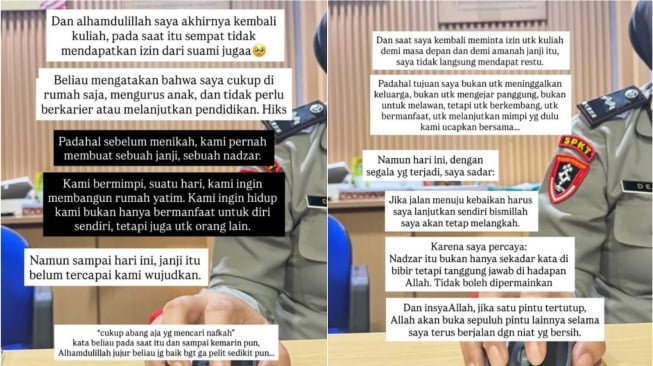 Curhatan Wardatina Mawa, yang suaminya diduga selingkuh dengan Inara Rusli (Instagram)