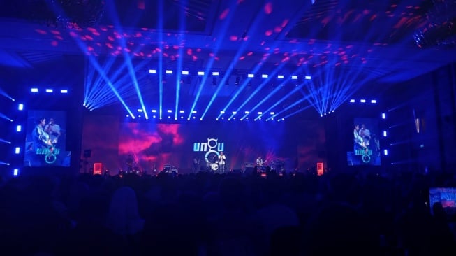 Konser Ungu di Jogja (Suara.com/Shevinna Putti)