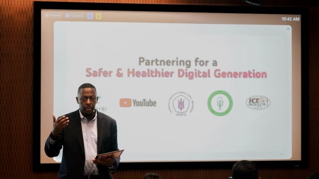 Garth Graham, Director and Global Head of Healthcare and Public Health Head of Youtube Health. [YouTube Indonesia]