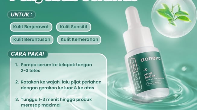 Serum dengan Azeclair dari ACNENO (Shopee ACNENO)