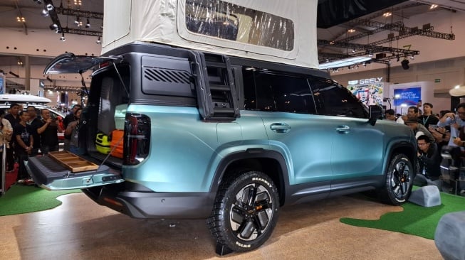 Mobil Konsep Chery T1TP Diperkenalkan di GJAW 2025. (SUARA.COM/Manuel Jeghesta)