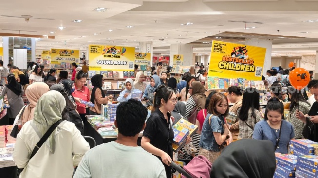 BBW Medan 2025 Resmi Dibuka, Bawa 1 juta Buku hingga Diskon Besar