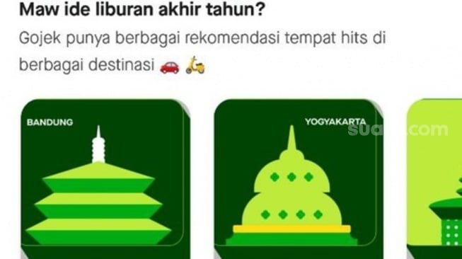 Fitur baru Gojek menyambut Libur akhir tahun (Suara.com/Gagah Radhitya)