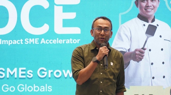 VP Corporate Communications & Social Responsibility Telkomsel, Abdullah Fahmi. [Telkomsel]