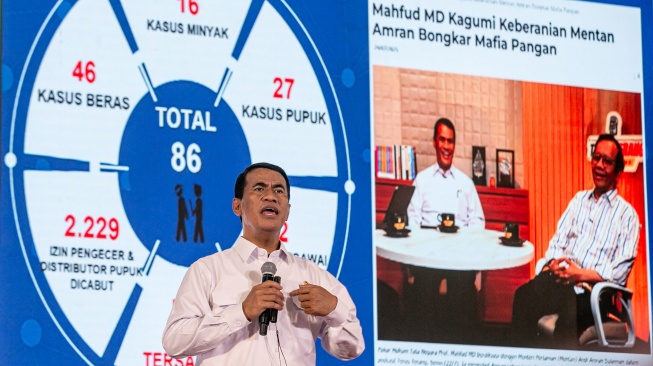 Mentan Soroti Jalur Tikus Usai Tuding Impor Beras Ilegal di Sabang dan Batam