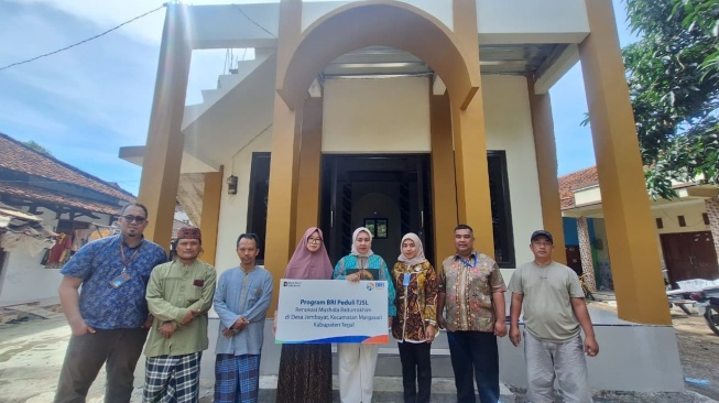 Wajah Baru Mushola Baiturrokhim, Sentuhan BRI Peduli di Pelosok Tegal