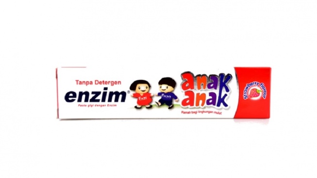 Pasta gigi enzim anak-anak (Shopee/Apotek Hiro)