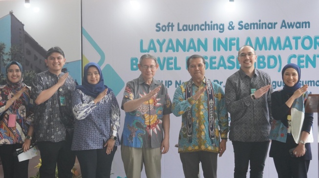 Peresmian layanan IBD Center di RSCM Kencana. (Dok. RSCM)