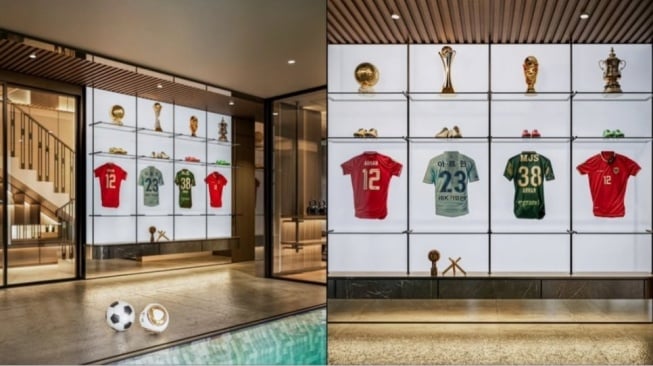 Intip Rumah Mewah Pratama Arhan: Museum Pribadi Penuh Trofi (Instagram)