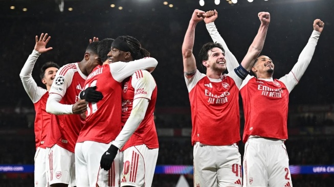 Ngerinya Arsenal Jaga Rekor Kemenangan Sempurna di Liga Champions