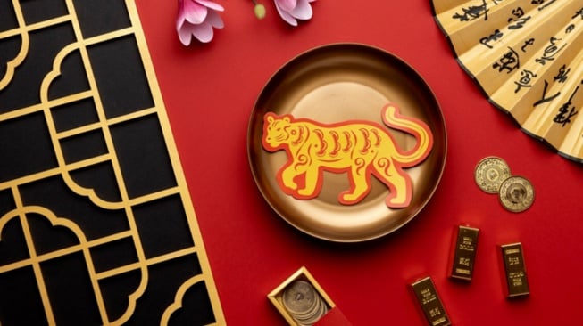 Ilustrasi chinese new year (Freepik/freepik)