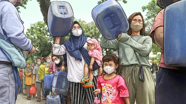 Krisis Air Bersih di Pesisir Jakarta, Benarkah Pipa PAM Jaya Jadi Solusi?