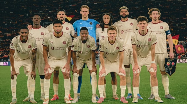 4 Kemenangan Beruntun Midtjylland Kandas di Tangan AS Roma