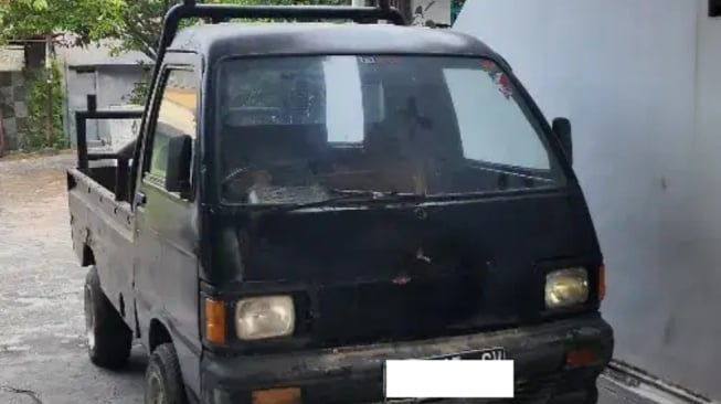 Zebra - Ilustrasi Mobil Pick Up Bekas.