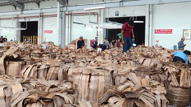 Tembakau hasil panen petani di Temanggung, Jawa Tengah. [Dok. Serat.id]