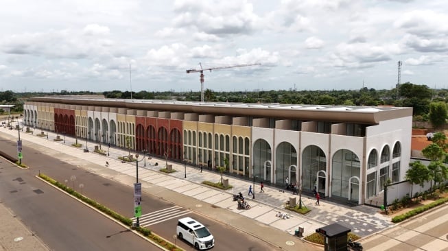 Hunian Komersial yang dibangun Lotte Land dan Vasanta Group. [Dok Lotte Land].