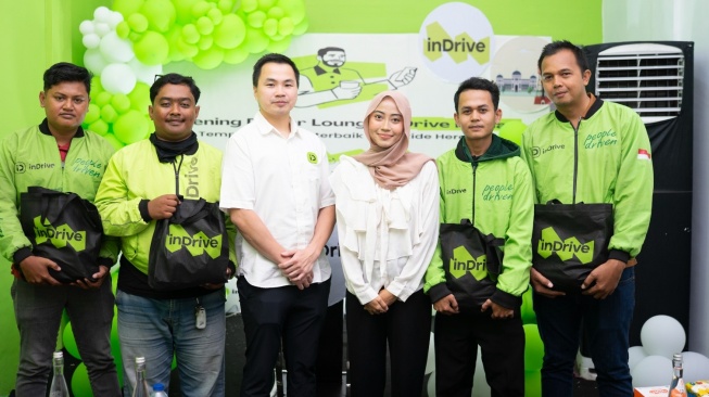 Suasana Peresmian InDrive Lounge di Medan, Sumatera Utara, Kamis (20/11/2025). [Handout]