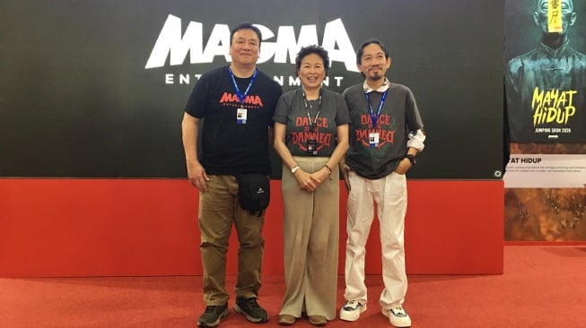 Future Slate Breakdown dari MAGMA Entertainment di JAFF Market 2025 (Suara.com/Ruth Meliana)