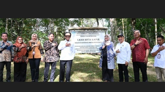 La Tinro Serukan Pembukaan dan Pemulihan Situs Kota Kapur Demi Pelestarian Warisan Berharga