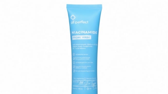 All Perfect Niacinamide Facial Wash (Shopee)