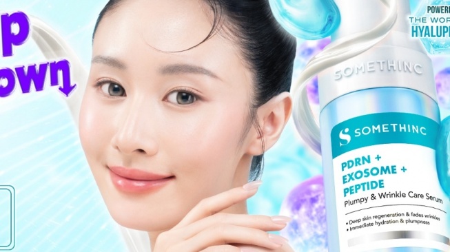 Bye-Bye Kerutan! Cek Teknologi Hyalupeptide dan Exosome dari Somethinc yang Bikin Kulit Auto Plumpy