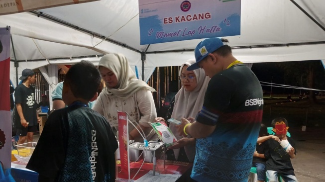 UMKM Panen Untung di BSB Night Run 2025, Race Village Jadi Magnet Pembeli Semalam