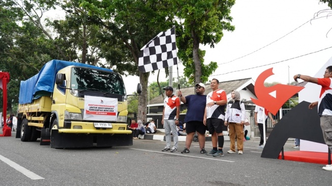 PSI Riau Gerak Cepat Kirim Bantuan Korban Banjir Sumbar