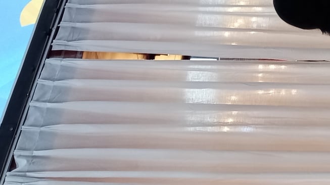 Angga Dwimas Sasongko di JAFF Market 2025 (suara.com/shevinna)