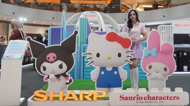 Sharp menggelar Hello Comfort Roadshow. [Sharp Indonesia]