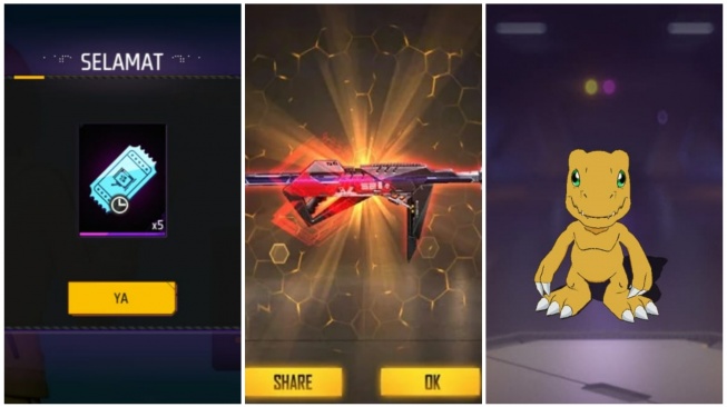 59 Kode Redeem FF Aktif 1 Desember 2025: Ada Skin MP40, M1873, dan Item Keren