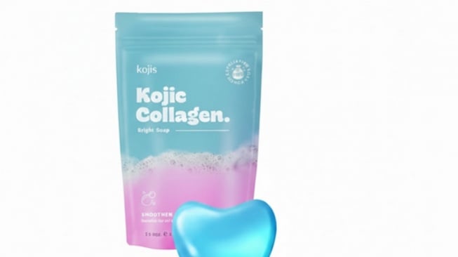 KOJIS Kojic Brightening Collagen Soap (Shopee)