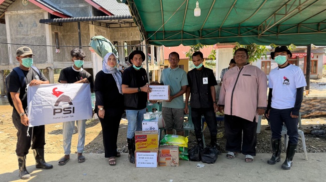 PSI Aceh Fokus Distribusi Bantuan Korban Banjir di Wilayah yang Sulit Dijangkau