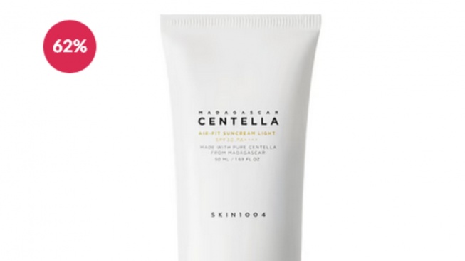 SKIN1004 Madagascar Centella Air-Fit Suncream Light (Sociolla)