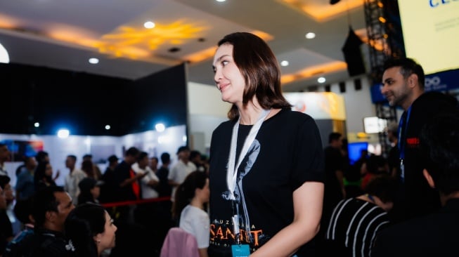 Luna Maya promosikan Suzzanna Santet Dosa di Atas Dosa di JAFF Market 2025 (dok. JAFF Market 2025)
