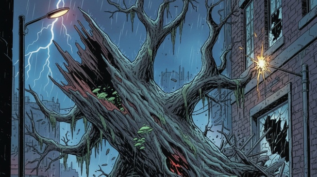 Kuis Tebak Gambar: Mana Batang Pohon yang Tumbang Karena Lapuk dan Mana yang Ditebang?