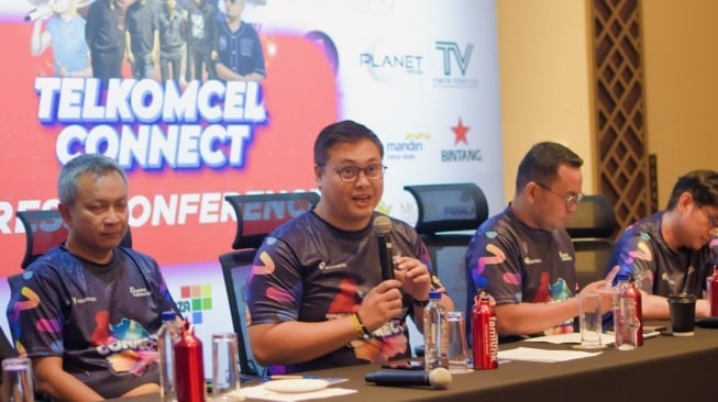 CEO Telkomcel Ardiyanto Priyo saat sesi Press Conference acara Telkomcel Connect di Dili, Timor Leste, beberapa waktu yang lalu (Dok: Telkomsel)