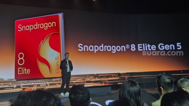 Peluncuran iQOO 15 di Jakarta, Selasa (2/12/2024). [Suara.com/Dythia]