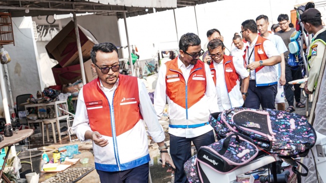 Pertamina Patra Niaga Pastikan Keselamatan Pekerja Terdampak Banjir