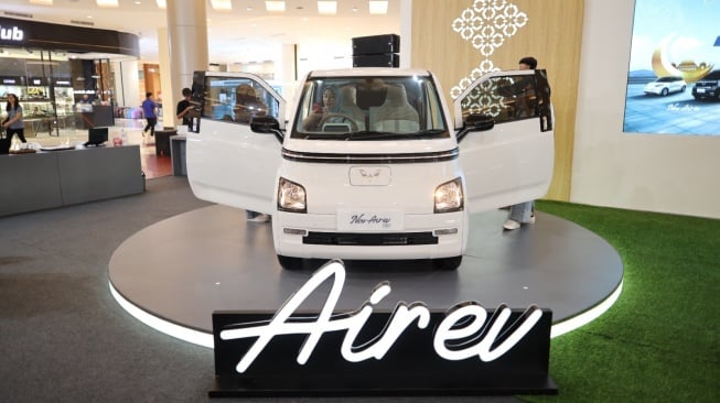 Mobil listrik New Air ev untuk Mobilitas Perkotaan. (Foto: Wuling)