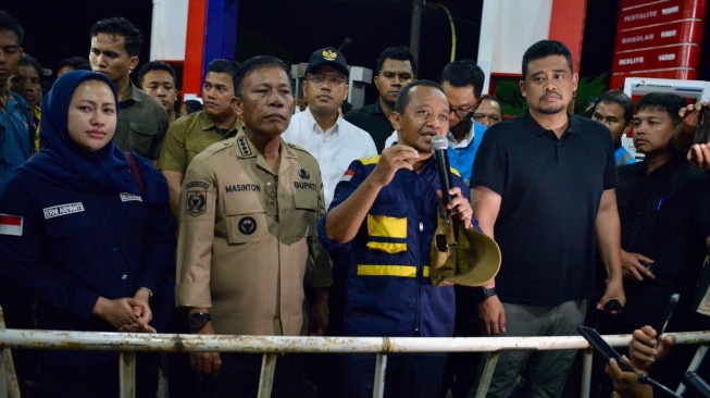 Bahlil Minta SPBU di Aceh, Sumut, Sumbar Beroperasi 24 Jam