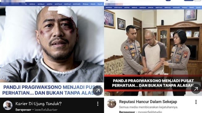 Cek Fakta: Pandji Pragiwaksono Babak Belur dan Ditangkap Polisi