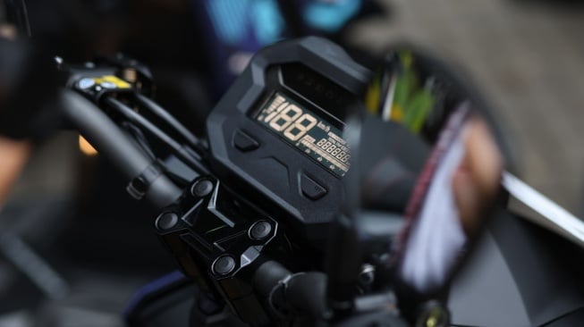Speedometer Digital Milik Honda Vario 125 Street. (Foto: AHM)